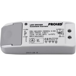 Alimentation LED courant constant 20W 700mA, configuration visible