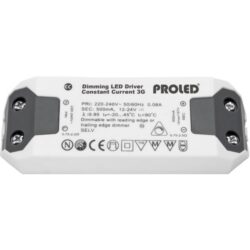 ProLED - Alimentation LED courant continu Triac dimmable 20W 350mA 127x44x28mm - L5233520D3G
