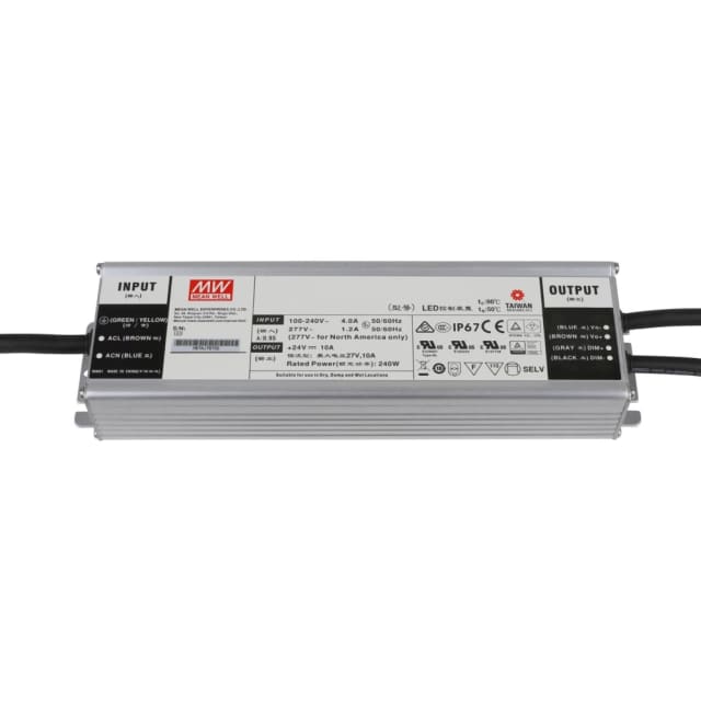 ProLED - Alimentation LED tension continue Standard 240W 244x68x39mm 24Vdc IP67 - L502424W ProLED - Alimentation LED tension continue Standard 240W 244x68x39mm 24Vdc IP67 - L502424W