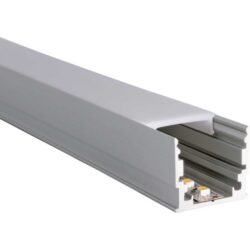ProLED - Proled Cover Profil Medium M-Line Flat 200cm plat break resistant opale - L690S3MB