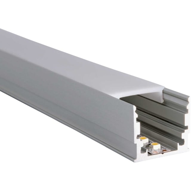 ProLED - Proled Cover Profil Medium M-Line Flat 200cm plat mat - L690S3F ProLED - Proled Cover Profil Medium M-Line Flat 200cm plat mat - L690S3F