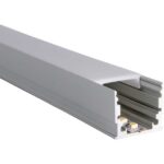 ProLED - Proled Cover Profil Medium M-Line Flat 300cm plat break resistant opale - L690S3MBX