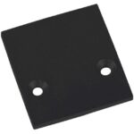 ProLED - Proled Profil Alu 24 Connectable Medium M-Line Standard embout plat noir - L6902S3EB