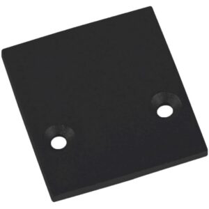 ProLED - Proled Profil Alu 24 Connectable Medium M-Line Standard embout plat noir - L6902S3EB