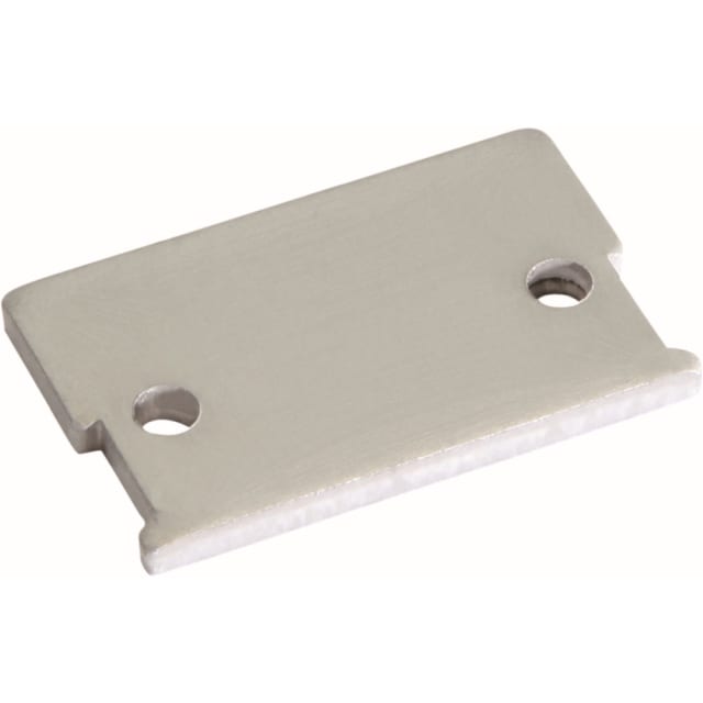 ProLED Accessoires M-Line Low Embout plat aluminium Embout plat aluminium pour profilé LED avec deux perçages