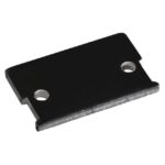 ProLED - Proled Profil Alu Medium M-Line Low embout plat noir - L69BS3EB