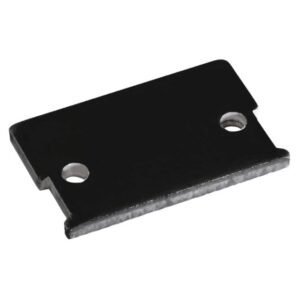 ProLED - Proled Profil Alu Medium M-Line Low embout plat noir - L69BS3EB