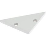 ProLED - Proled Profil Alu Small S-Line Corner embout plat blanc - L693S3EW