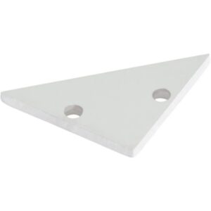ProLED - Proled Profil Alu Small S-Line Corner embout plat blanc - L693S3EW