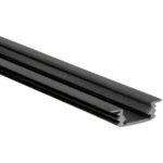 ProLED - Proled Profil Alu Small S-Line Flat Recess encastré 200cm noir - L695F0B