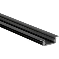 ProLED - Proled Profil Alu Small S-Line Flat Recess encastré 200cm noir - L695F0B