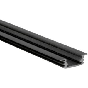 ProLED - Proled Profil Alu Small S-Line Flat Recess encastré 200cm noir - L695F0B