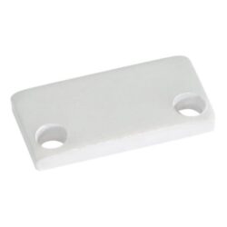 ProLED - Proled Profil Alu Small S-Line Low embout plat blanc - L692S3EW