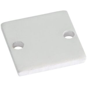 ProLED - Proled Profil Alu Small S-Line Standard embout plat blanc - L691S3EW