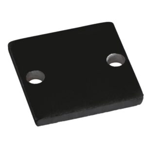 ProLED - Proled Profil Alu Small S-Line Standard embout plat noir - L691S3EB
