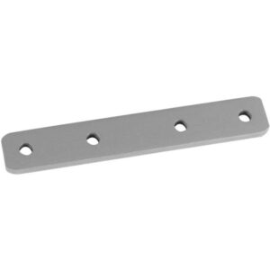 Connecteur linéaire en aluminium pour profilé LED avec quatre perçages
