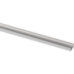 Profilé aluminium LED anodisé satiné 3 m 8 mm avec diffuseur clair