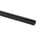 Prolumia - Aluminium profile 5m noir RAL 9005 mate monté 15mm noir - 46291358