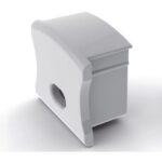 Prolumia - Cappuchon finale Slim line 15mm PVC avec passe-fil - 46290036