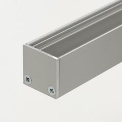 Embout de fermeture blanc pour profilé LED aluminium