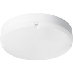 Plafonnier LED rond blanc étanche IP65 15W diamètre 370 mm 3000-4000K