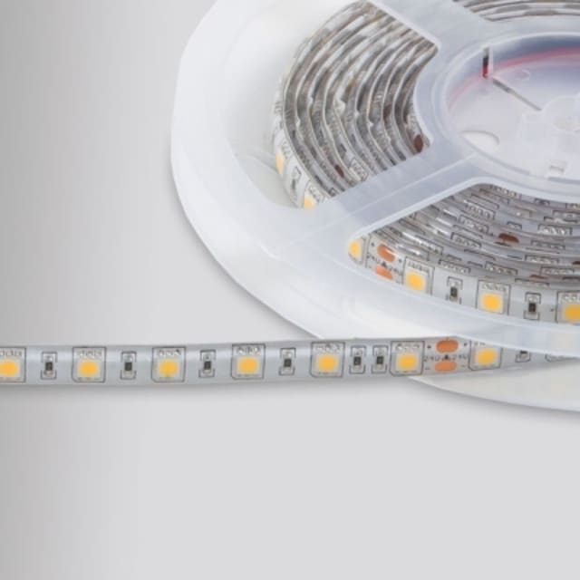 Prolumia LED Strip Silver Ruban LED RGB Ruban LED RGB IP62 12V 60 LED m bande souple avec puces SMD