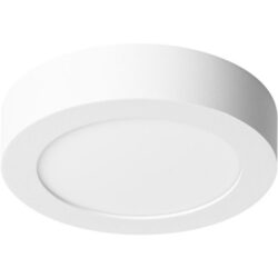 Plafonnier LED rond blanc 11W 3000K IP40