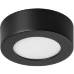 Prolumia - Pro-Ceiling Ø117xH39mm app 8W IP40 2700-3000-4000K noir dimmable - 40001705
