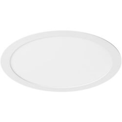 Plafonnier LED encastrable rond blanc IP44 dimmable