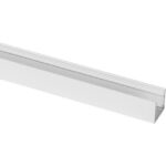 Prolumia - Profil aluminium 5m blanc RAL 9010 mat monté 25mm blanc - 46291307