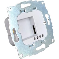 Détails visibles de Adaptateur USB intégré 230V 12W pour QFRAME QFRAME/USB pour Alimentations domotiques