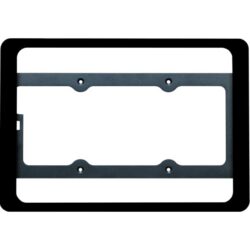 Cadre mural iPad 10,9 noir, configuration visible