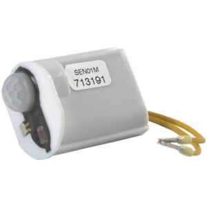 Qbus - Capteur (blanc) de mouvement & luminosité pour montage encastré - SEN01MW