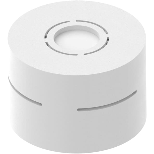 Capteur mouvement CO2 humidité Qbus détail produit Détails visibles de Capteur mouvement CO2 humidité température saillie blanc pour Détecteurs de mouvement en saillie