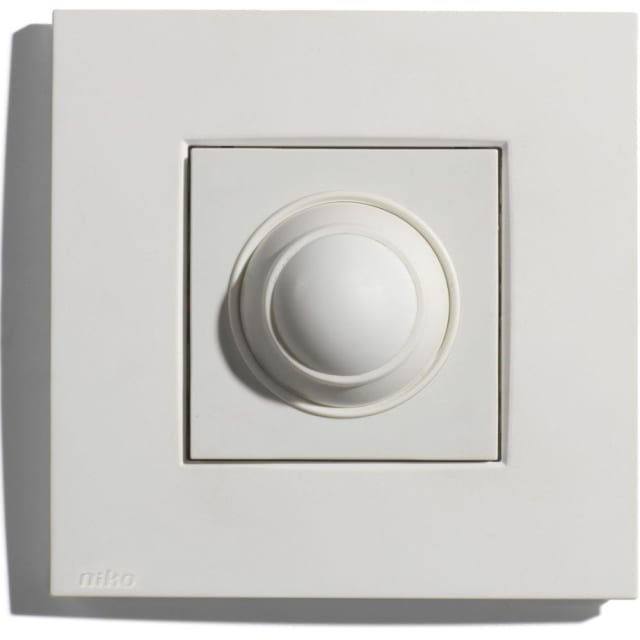 Qbus - Détecteur de présence Niko Série White 101 - MDI01/101 Qbus - Détecteur de présence Niko Série White 101 - MDI01/101