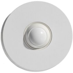 Qbus - Détecteur de présence en boite d'encastrement metal blanche - SEN04ML/RMW