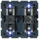 Qbus - Interr. 1-4 BT (2 mod) BTicino Light Now RGB