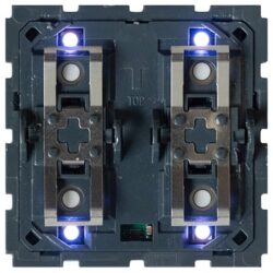 Détails visibles de Interrupteur 1 à 4 boutons BTicino Light Now RGB pour Boutons-poussoirs domotiques