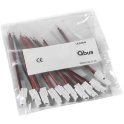 Qbus - LED bleu pour bouton poussoir Niko sur INP02/INP04 -10 pièces - LED10/NB