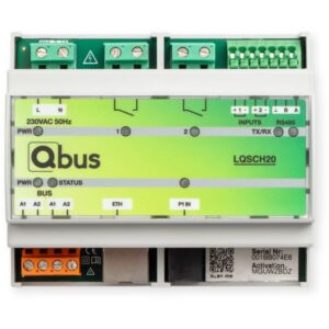 Qbus - Luqas Charging Hub gestion du parc de recharge jusqu'a 20 bornes. - LQSCH20SA