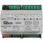 Qbus - Module de règlage analogue (4x 0/1-10V ou PWM + 4x relais) + 5 entrées + LED - ANR04SA