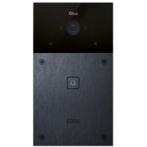 Qbus - Poste extérieur Qbus SIP alu noir brossé