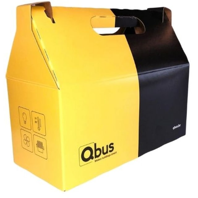 Qbus - Set de 4 modules de relais (4x 16A) avec commande manuelle et LED + 5 entrees - REL04SA/SET4 Qbus - Set de 4 modules de relais (4x 16A) avec commande manuelle et LED + 5 entrees - REL04SA/SET4