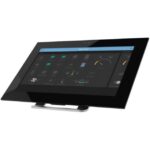 Qbus - Support ergonomique en aluminium anodisé de 4mm pour UbieTouch Display - UbieTouch/Stand
