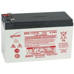 RAS Safety en Security - Batterie à plomb acide 12V 9 AH - ENP9-12