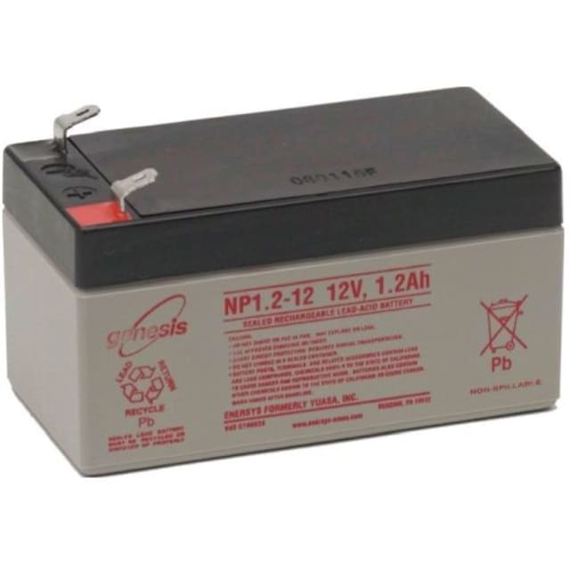 RAS Safety en Security - Batterie enp 12v 1.2ah - ENP1.2-12 RAS Safety en Security - Batterie enp 12v 1.2ah - ENP1.2-12