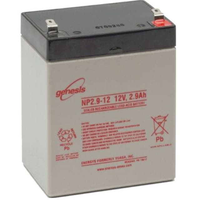 RAS Safety en Security - Batterie enp 12v 2.9ah RAS Safety en Security - Batterie enp 12v 2.9ah