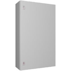Coffret électrique acier 600x1000x250 mm, configuration visible