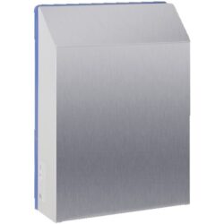 Capot de protection en inox pour coffret 3238, finition acier inoxydable