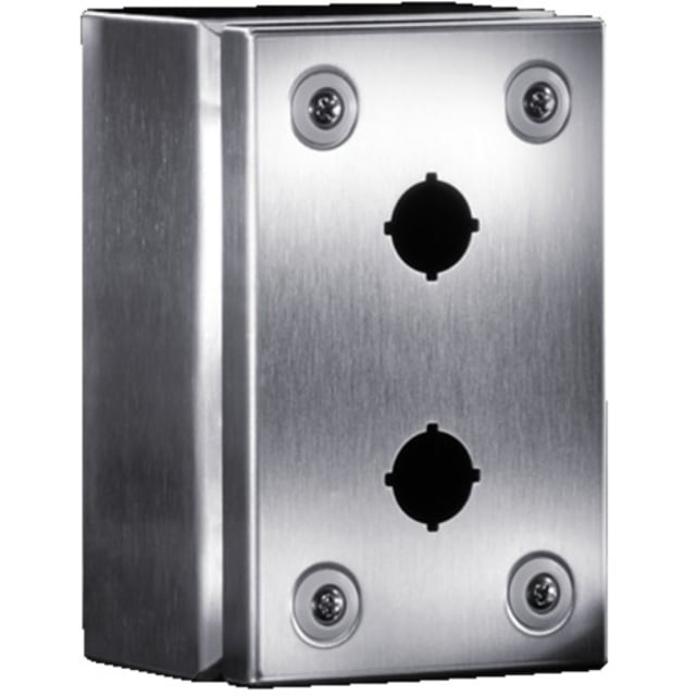 RITTAL - SM BOITIER PR BOUTONNERIE INOX 2 BOUTONS P=22 RITTAL - SM BOITIER PR BOUTONNERIE INOX 2 BOUTONS P=22